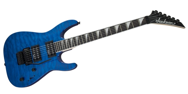 JACKSON / JS32Q DKA Dinky Arch Top, Transparent Blue画像4