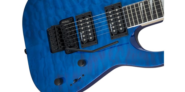 JACKSON / JS32Q DKA Dinky Arch Top, Transparent Blue画像6