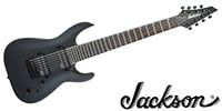 JACKSON JS Series JS32-8 DKA HT Satin Black