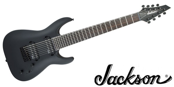 JS Series JS32-8 DKA HT Satin Black 8弦ギター