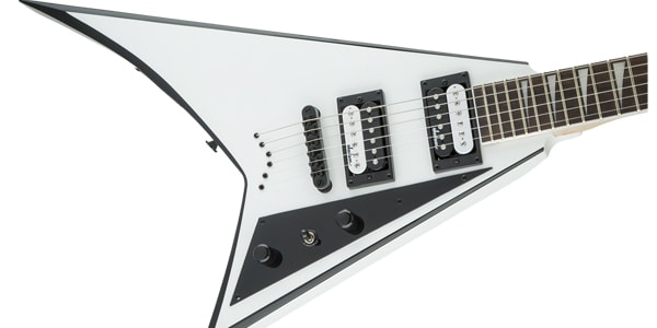 JACKSON / JS32T Rhoads White With Black Bevels画像3