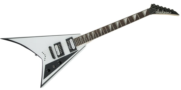 JACKSON / JS32T Rhoads White With Black Bevels画像4
