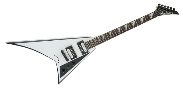 JACKSON / JS32T Rhoads White With Black Bevels画像5