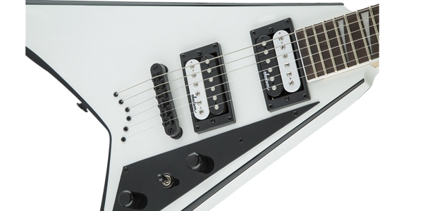 JACKSON / JS32T Rhoads White With Black Bevels画像6