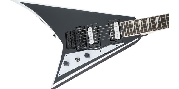 JACKSON / JS32 Rhoads Black with White Bevels画像3