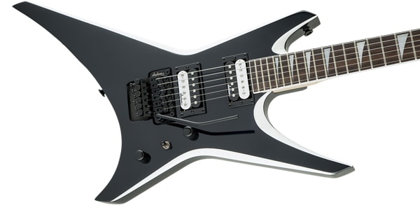 JACKSON ( ジャクソン )  / JS32 Warrior, Black with White Bevels画像3