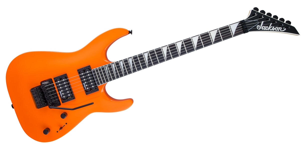 JACKSON/JS32 DINKY ARCH TOP, NEON ORANGE