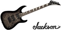 JACKSON / JS Series Dinky JS20 DKQ 2PT, Amaranth Fingerboard, Transpar