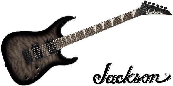 JACKSON / JS Series Dinky JS20 DKQ 2PT, Amaranth Fingerboard, Transpar