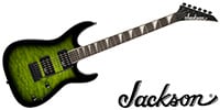 JACKSON / JS Dinky JS20 DKQ 2PT Transparent Green Burst