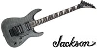 JACKSON JS32Q DKA Dinky Arch Top‚ Transparent Black