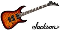 JACKSON / JS Series Dinky JS20 DKQ 2PT, Amaranth Fingerboard, Transpar