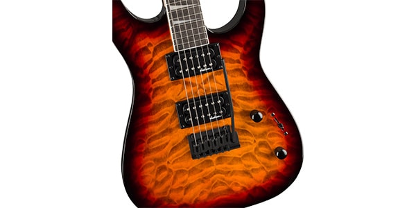 JACKSON ( ジャクソン )  / JS Series Dinky JS20 DKQ 2PT, Amaranth Fingerboard, Transpar画像3