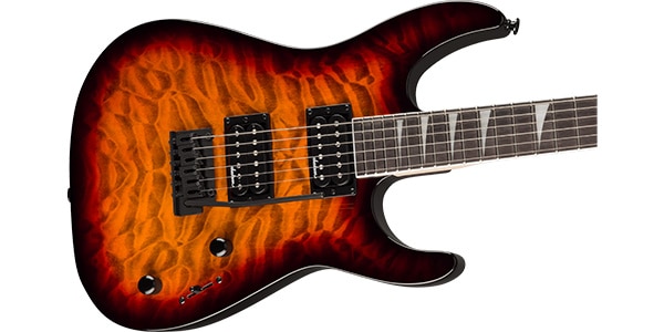 JACKSON ( ジャクソン )  / JS Series Dinky JS20 DKQ 2PT, Amaranth Fingerboard, Transpar画像4
