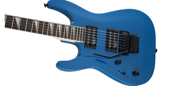 JS Series Dinky Arch Top JS32 DKA LH Amaranth Bright Blue