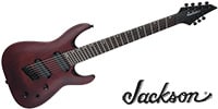 JACKSON X Series Dinky Arch Top DKAF7 MS Stained Mahogany