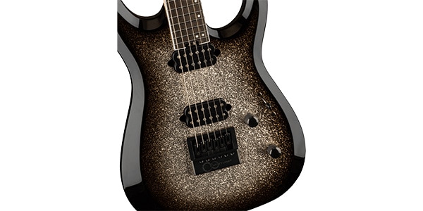 JACKSON ( ジャクソン )  / Pro Plus Series DK Modern EVTN6 Ebony FB Silver Sparkle画像3