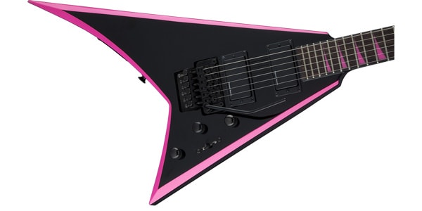 JACKSON ( ジャクソン )  / X Series Rhoads RRX24 Laurel Black w/Neon Pink Bevels画像5