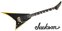 JACKSON / X Series Rhoads RRX24 Laurel Black w/Yellow Bevels