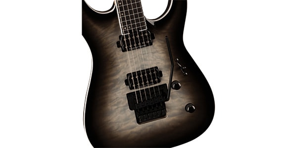 JACKSON ( ジャクソン )  / Pro Plus Series Dinky DKAQ Ebony FB Ghost Burst画像3
