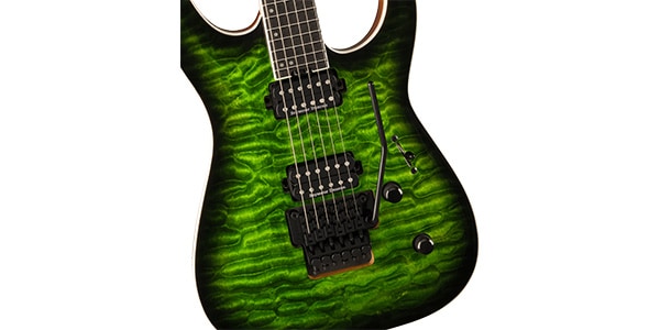 JACKSON ( ジャクソン )  / Pro Plus Series Dinky DKAQ, Ebony Fingerboard, Emerald Green画像3