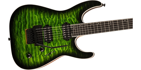 JACKSON ( ジャクソン )  / Pro Plus Series Dinky DKAQ, Ebony Fingerboard, Emerald Green画像4