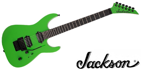 JACKSON / Pro Series Dinky DK2 Ebony Slime Green