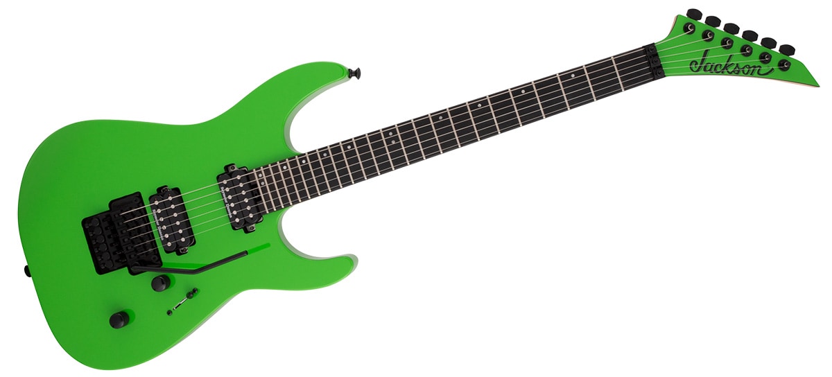 JACKSON/Pro Series Dinky DK2 Ebony Slime Green