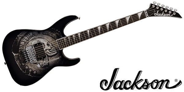 JACKSON / Pro Series Signature Andreas Kisser Soloist Ebony FB Quadra