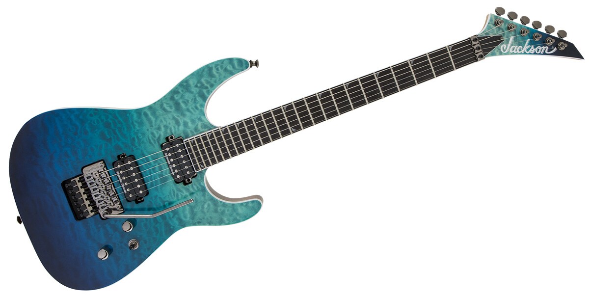 JACKSON/SL2Q MAH Ebony Caribbean Blue Fade