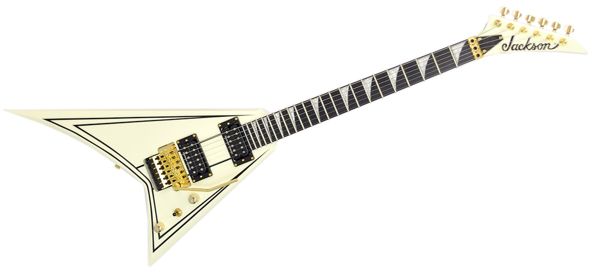 JACKSON/Pro Rhoads RR3 IVORY wBLK PNS