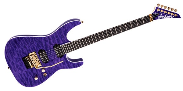 JACKSON ( ジャクソン )  / Pro Series Soloist SL2Q MAH Transparent Purple画像4