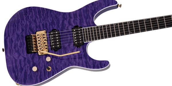 JACKSON ( ジャクソン )  / Pro Series Soloist SL2Q MAH Transparent Purple画像5