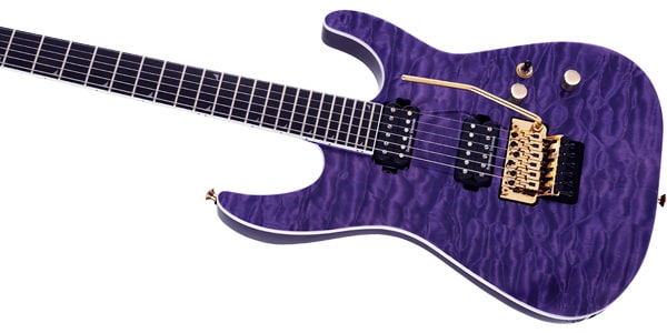 JACKSON ( ジャクソン )  / Pro Series Soloist SL2Q MAH Transparent Purple画像6