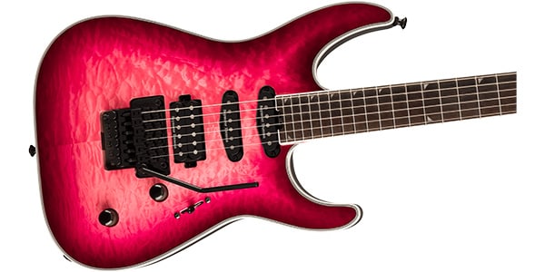 JACKSON / Pro Plus Series Soloist SLA3Q, Ebony Fingerboard, Fuschia Bu画像4
