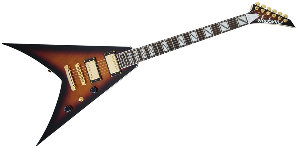 JACKSON/KING V KVT EBONY 3-TONE SUNBURST