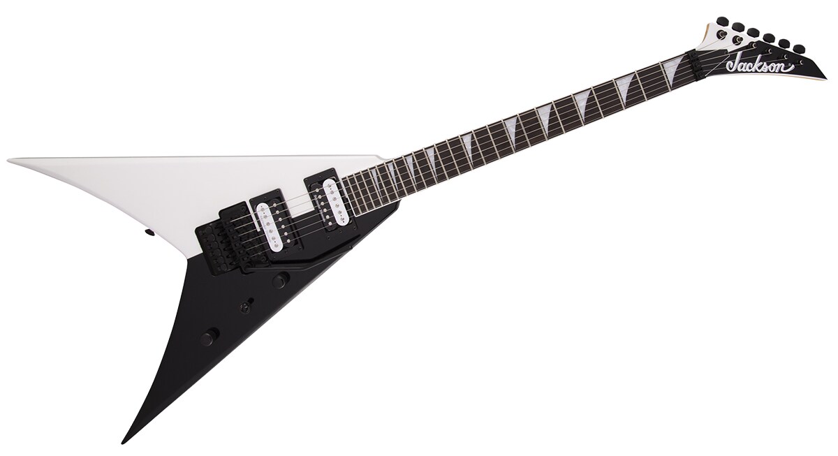 JACKSON/Pro Series KING V KV TWO-FACE, Black and White