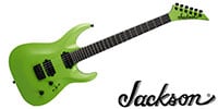 JACKSON / Pro Plus Series Soloist SLA2 HT EbonyFB Toxic Apple