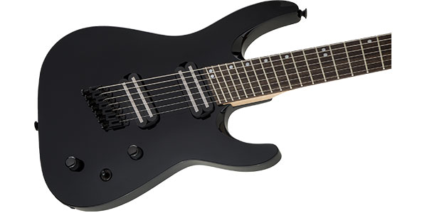 JACKSON ( ジャクソン )  / X Series Dinky Arch Top DKAF7 MS Laurel Gloss Black画像6