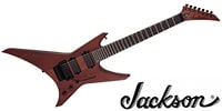 JACKSON Dave Davidson Warrior WR7 MAH Walnut Stain