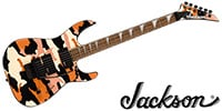 JACKSON / X Series Soloist SLX DX Camo, Laurel Fingerboard, Butterscot
