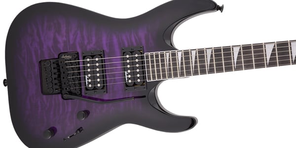 JACKSON / JS32Q DKA Dinky Arch Top, Transparent Purple Burst画像4