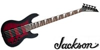 JACKSON JS3VQ Amaranth Fingerboard Transparent Red Burst