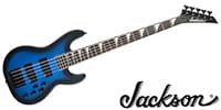 JACKSON JS Series Concert Bass JS3V Metallic Blue Burst