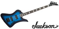 JACKSON JS Series Kelly Bird JS3Q Transparent Blue Burst