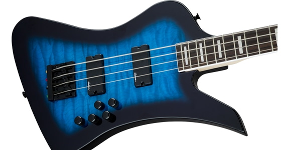 JACKSON / JS Series Kelly Bird JS3Q Transparent Blue Burst画像3