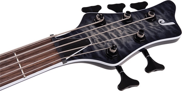 JACKSON ( ジャクソン )  / X Series Spectra Bass SBXQ V Transparent Black Burst 画像4