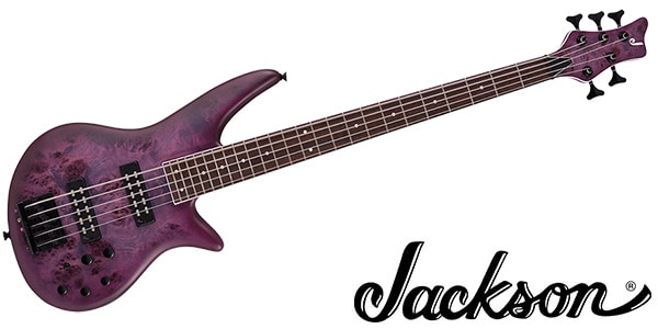 JACKSON/X Series Spectra Bass SBXP V Transparent Purple Burst