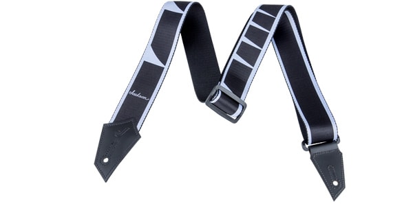 JACKSON ( ジャクソン )  / Jackson Strap with Sharkfin Inlay Pattern Black/White