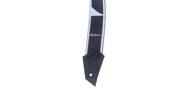 JACKSON ( ジャクソン )  / Jackson Strap with Sharkfin Inlay Pattern Black/White画像2